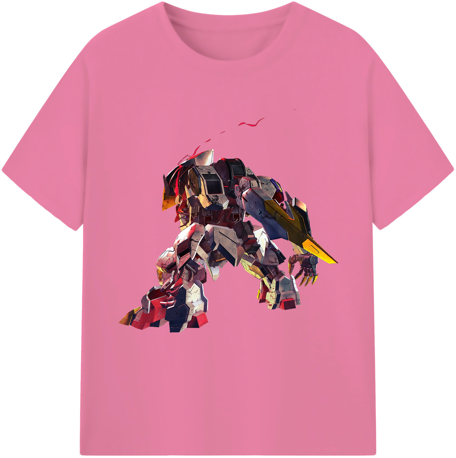 （画像用） 機動戦士ガンダム Mobile Suit Gundam 綿100％半袖Tシャツ（フロントプリント）